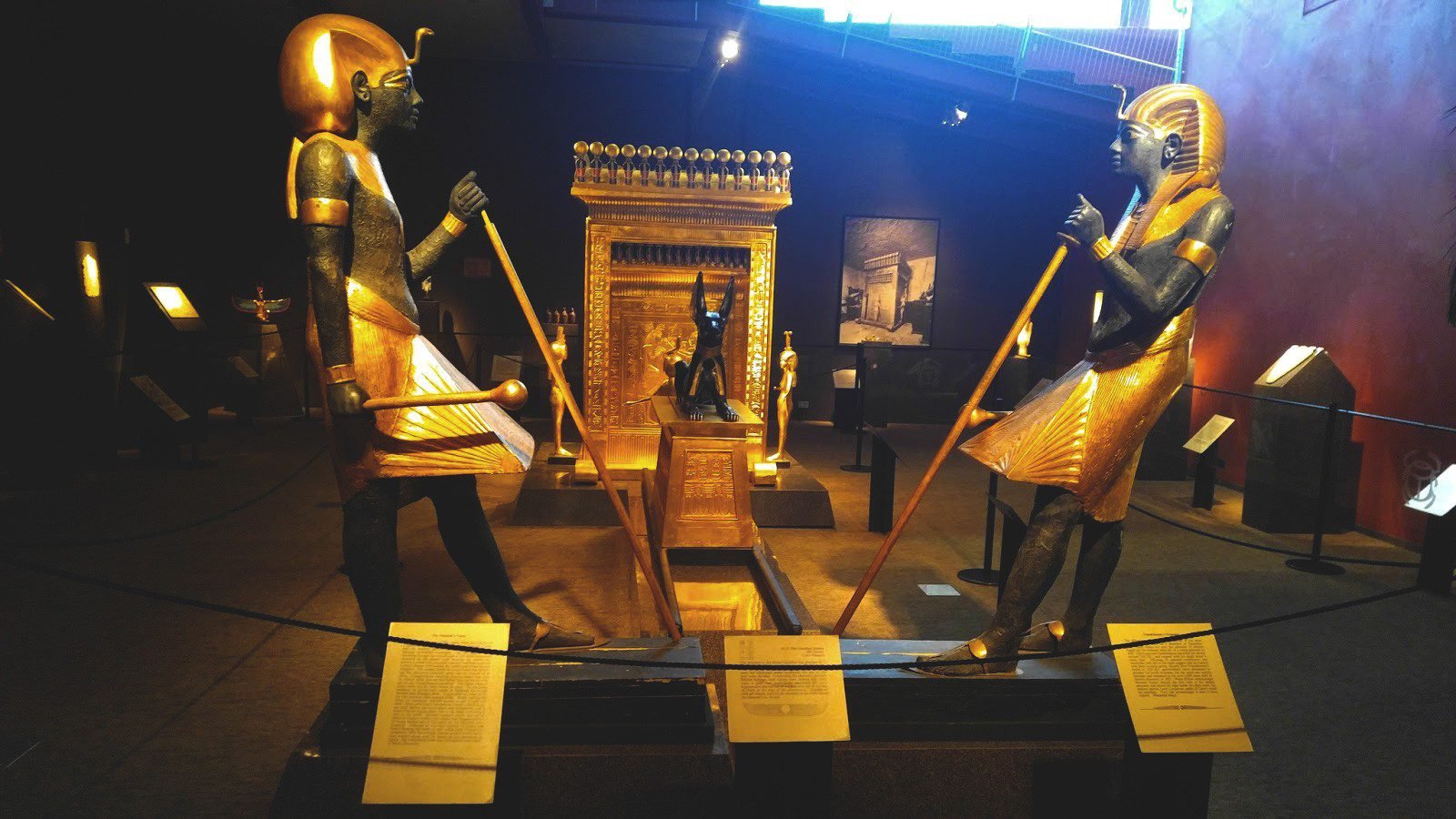Cranbrook Tutankhamun Exhibit.