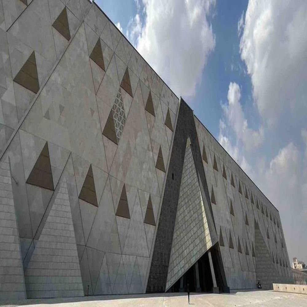 The Grand Egyptian Museum.