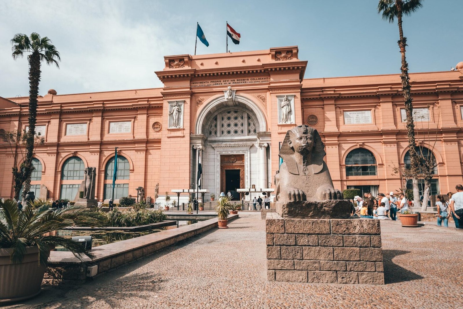The Egyptian Museum in Cairo.