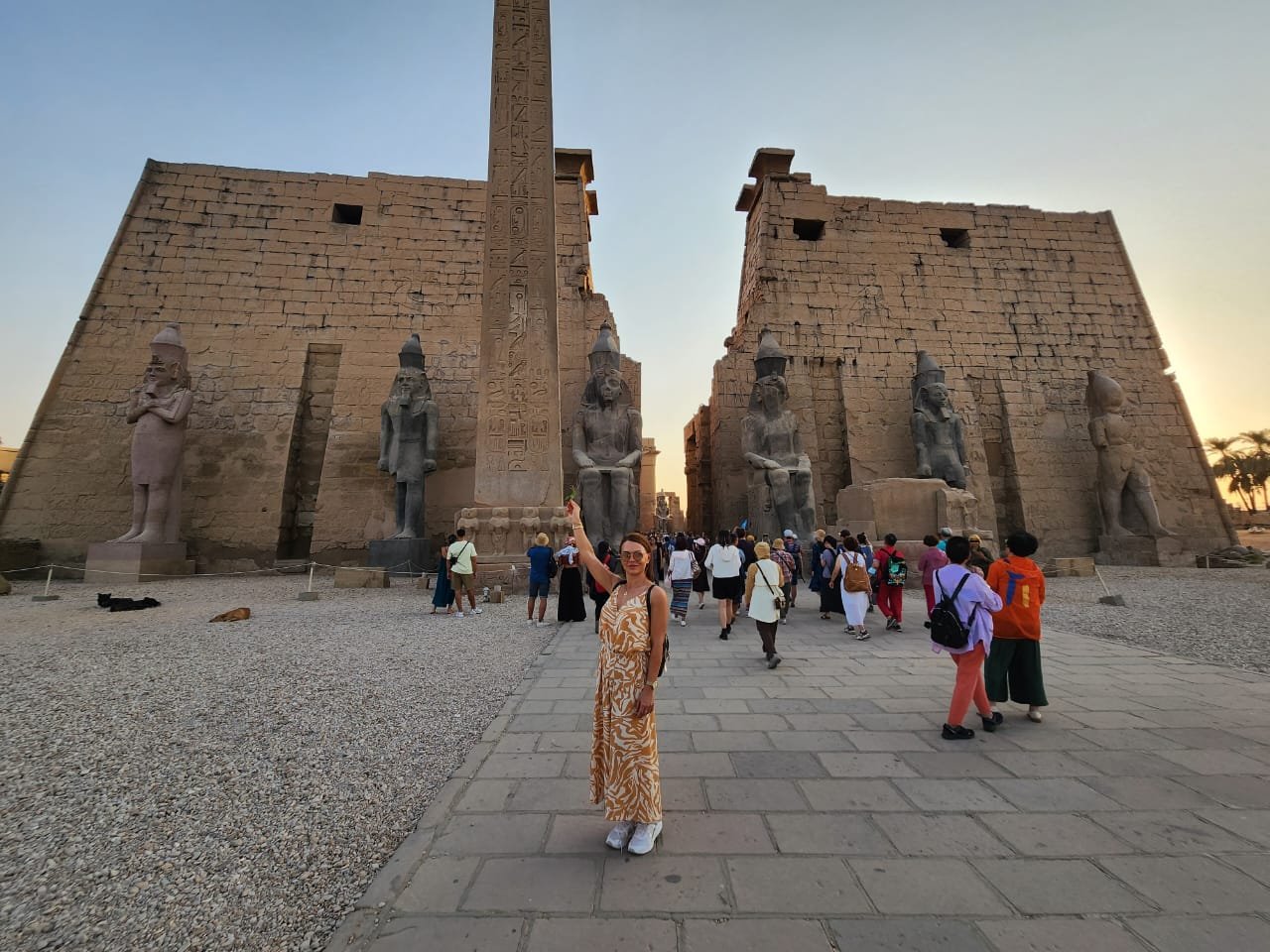 Our Guests in Luxor trip