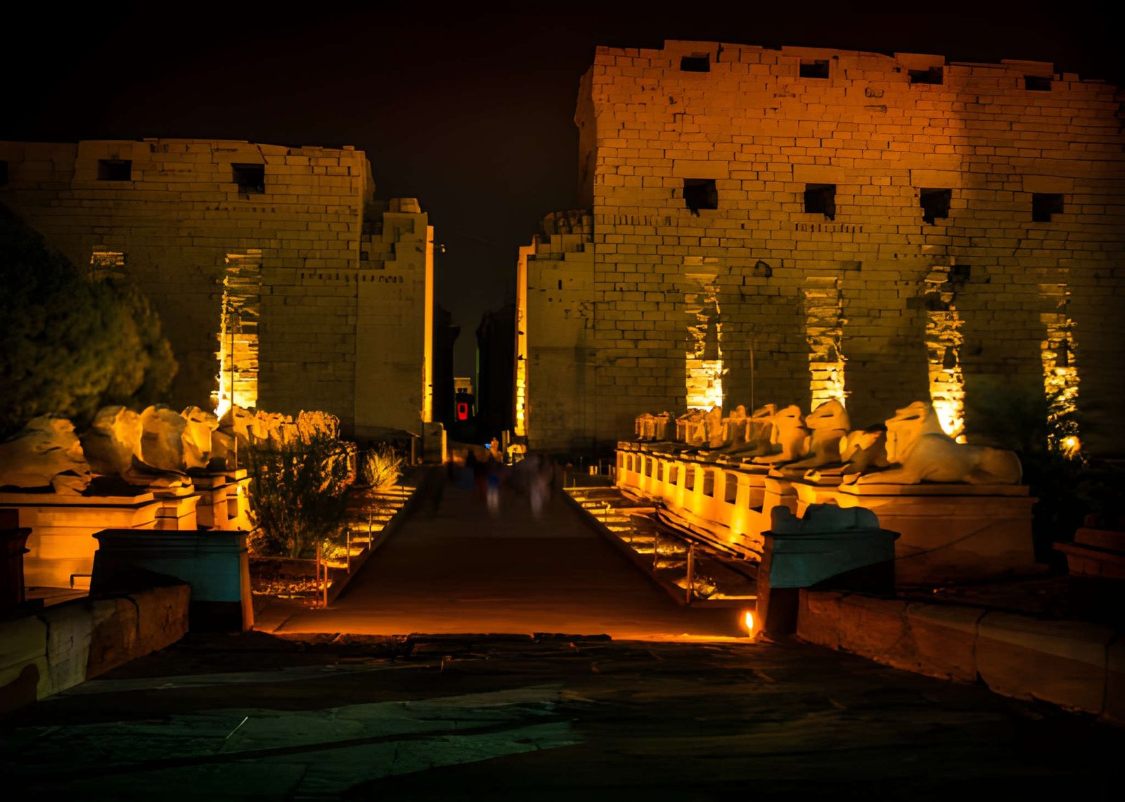 Sound and Light Show at Karnak Temple
