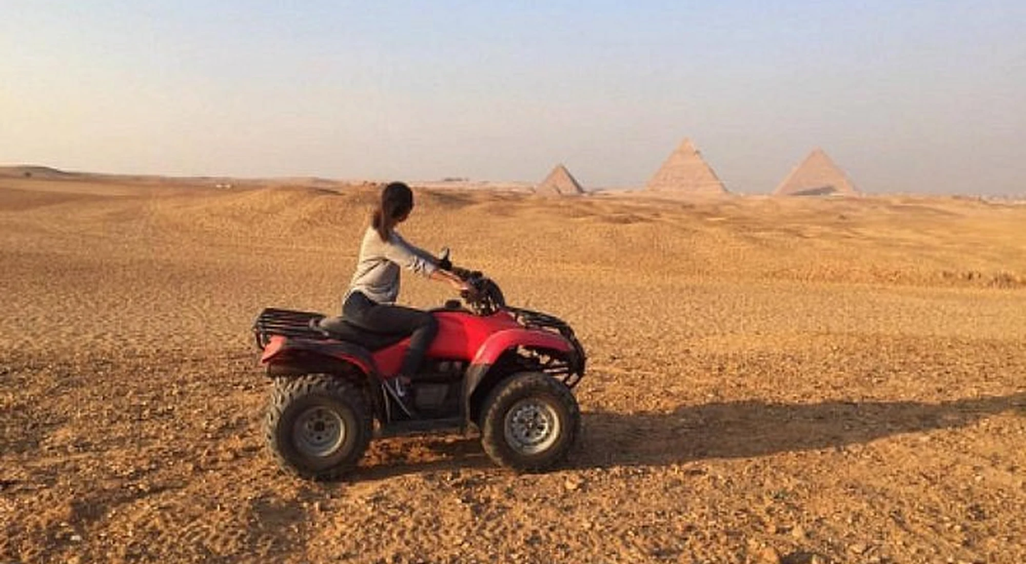 ATV ride around the Giza Pyramids