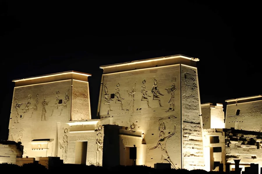 Sound and Light Show at Philae Temple