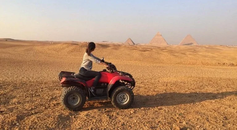 ATV ride around the Giza Pyramids