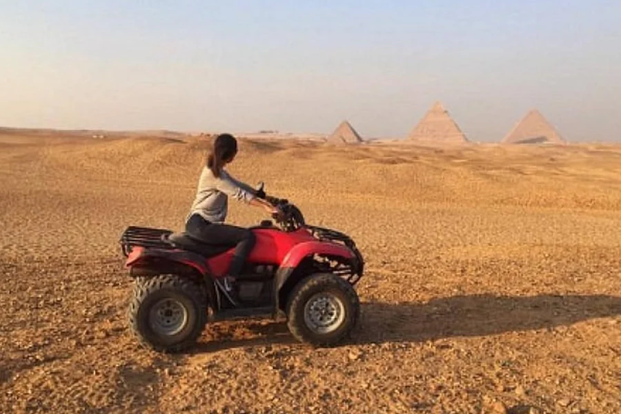 ATV Ride Around the Giza Pyramids